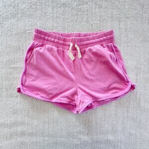 Tea Collection Pink Pom Pom Shorts EUC 7